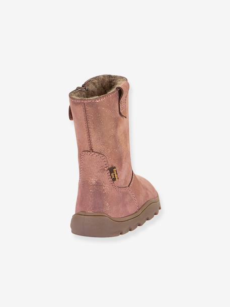 Barefoot boots for girls BAREFOOT ZERU TEX FRODDO blush+fuchsia - vertbaudet enfant 