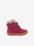 Boots fille MINNI SUEDE Froddo bleu pétrole+fuchsia+vieux rose - vertbaudet enfant 