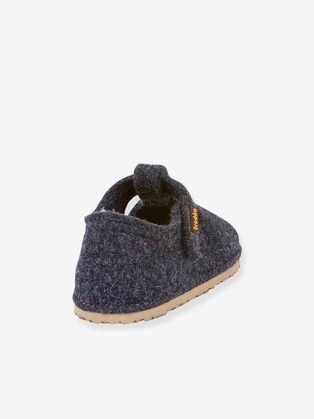 FLEXY WOOLY BAREFOOT FRODDO barefoot slippers for children marl grey+marl pink+night blue - vertbaudet enfant 