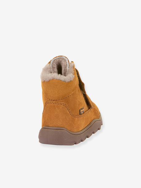ZERU TEX FURRY BAREFOOT FRODDO children's barefoot boots caramel - vertbaudet enfant 
