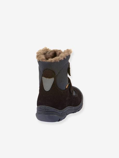 LINZ WOOL TEX HIGH FRODDO children's boots black+bordeaux red+night blue+olive - vertbaudet enfant 