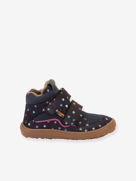 Barefoot boots for girls BAREFOOT TEX WOOL Froddo night blue - vertbaudet enfant 