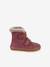 BAREFOOT FURRY FRODDO children's barefoot boots bordeaux red+night blue - vertbaudet enfant 