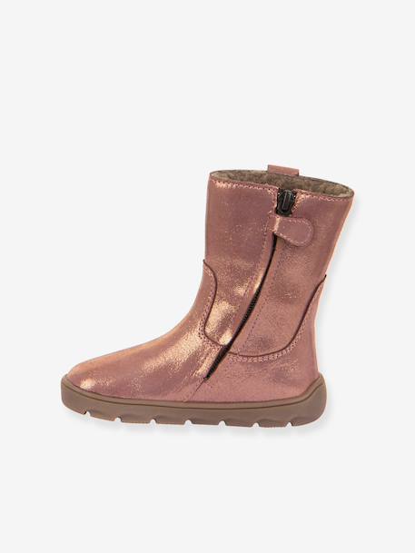 Barefoot boots for girls BAREFOOT ZERU TEX FRODDO blush+fuchsia - vertbaudet enfant 