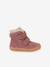 Boots fille MINNI SUEDE Froddo bleu pétrole+fuchsia+vieux rose - vertbaudet enfant 