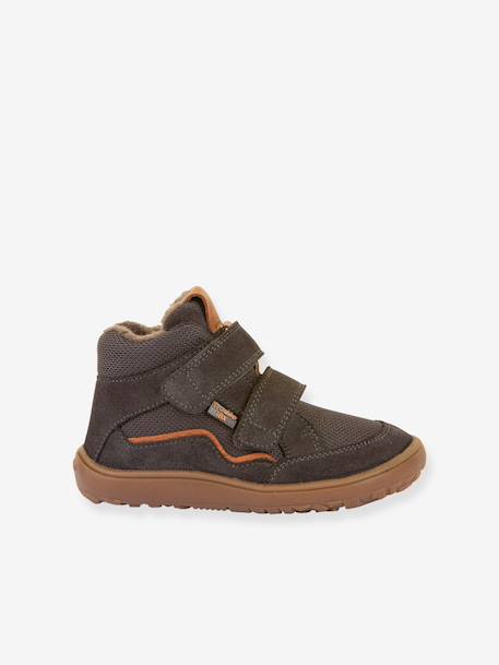 Barefoot TEX WOOL FRODDO children's boots blue+slate grey - vertbaudet enfant 