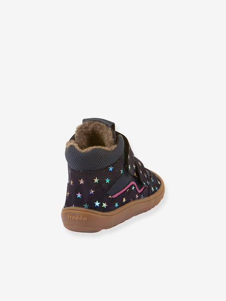 Barefoot boots for girls BAREFOOT TEX WOOL Froddo night blue - vertbaudet enfant 
