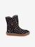 Barefoot boots for girls BAREFOOT TEX SUEDE Froddo night blue - vertbaudet enfant 