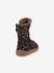 Barefoot boots for girls BAREFOOT TEX SUEDE Froddo night blue - vertbaudet enfant 