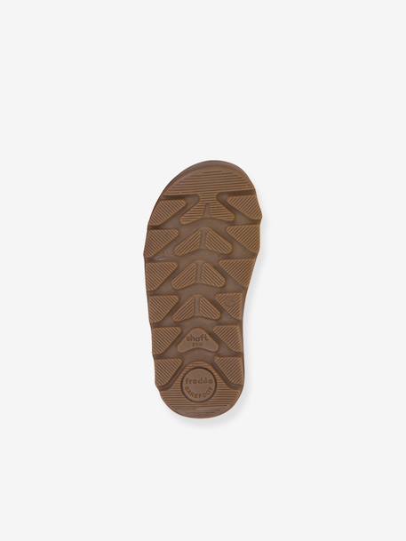 ZERU TEX FURRY BAREFOOT FRODDO children's barefoot boots caramel - vertbaudet enfant 