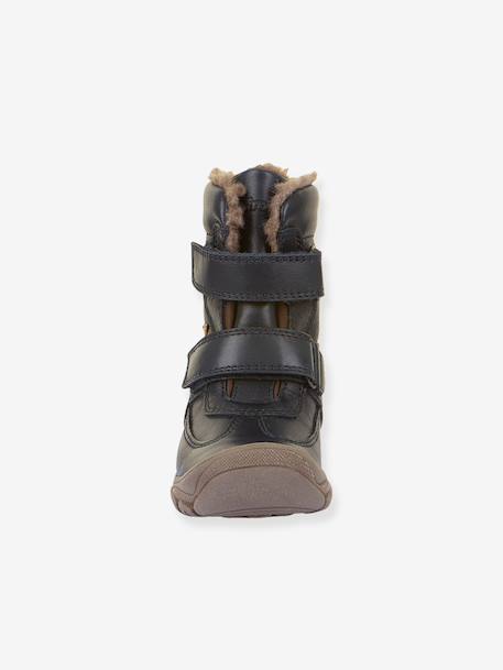 Boys' LINZ WOOL TEX HIGH FRODDO boots blue+blush+night blue - vertbaudet enfant 