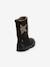 Filles Bottes PULSE TEX STAR BOOTS WOOL Froddo bordeaux+noir - vertbaudet enfant 