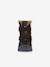 Boots enfants LINZ WOOL TEX HIGH Froddo bleu nuit+bordeaux+noir+olive - vertbaudet enfant 
