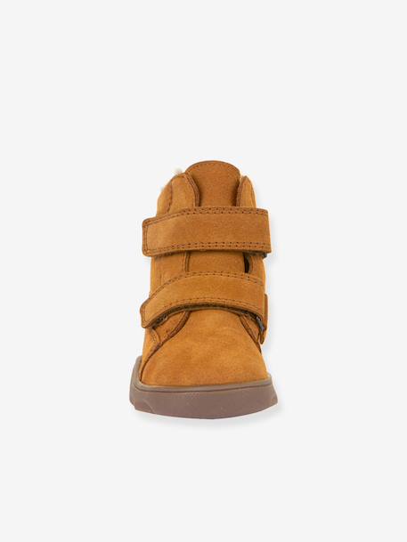 ZERU TEX FURRY BAREFOOT FRODDO children's barefoot boots caramel - vertbaudet enfant 