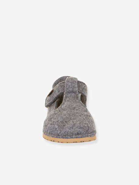FLEXY WOOLY BAREFOOT FRODDO barefoot slippers for children marl grey+marl pink+night blue - vertbaudet enfant 