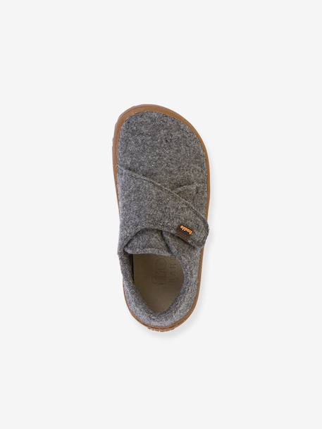 Chaussons barefoot enfants BAREFOOT WOOLY Froddo beige+bleu jean+bleu nuit+fuchsia+gris chiné - vertbaudet enfant 