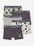 Lot de 5 boxers Minecraft garçon anthracite - vertbaudet enfant 