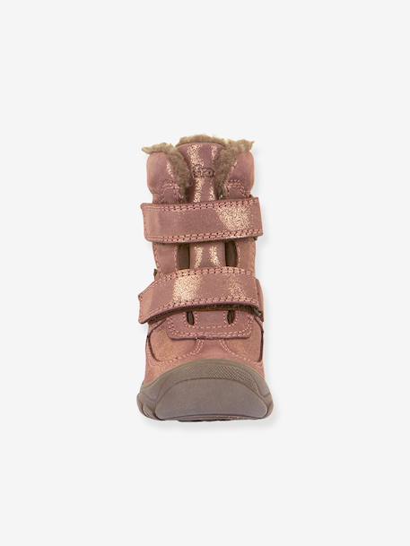 Boots garçon LINZ WOOL TEX HIGH Froddo bleu+bleu nuit+blush - vertbaudet enfant 