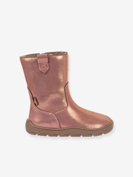 Barefoot boots for girls BAREFOOT ZERU TEX FRODDO blush+fuchsia - vertbaudet enfant 
