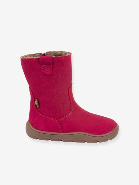 Bottes pieds nus pour filles BAREFOOT ZERU TEX Froddo blush+fuchsia - vertbaudet enfant 
