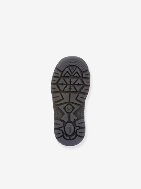 Boots enfants LINZ WOOL TEX HIGH Froddo bleu nuit+bordeaux+noir+olive - vertbaudet enfant 