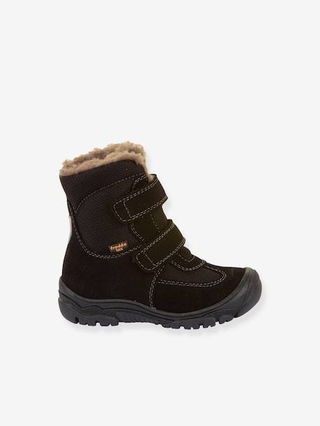 LINZ WOOL TEX HIGH FRODDO children's boots black+bordeaux red+night blue+olive - vertbaudet enfant 