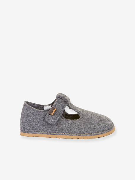 FLEXY WOOLY BAREFOOT FRODDO barefoot slippers for children marl grey+marl pink+night blue - vertbaudet enfant 