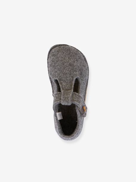 FLEXY WOOLY BAREFOOT FRODDO barefoot slippers for children marl grey+marl pink+night blue - vertbaudet enfant 