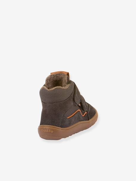 Barefoot TEX WOOL FRODDO children's boots blue+slate grey - vertbaudet enfant 