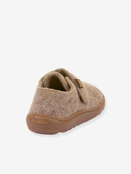Barefoot slippers for children BAREFOOT WOOLY Froddo beige+denim blue+fuchsia+marl grey+night blue - vertbaudet enfant 