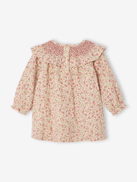Robe bébé fille manches longues écru - vertbaudet enfant 