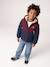 Blouson à capuche garçon bordeaux - vertbaudet enfant 
