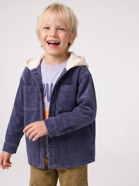 Chemise à capuche garçon - vertbaudet enfant