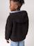 Reversible hooded jacket for boys fir green+grey blue - vertbaudet enfant 