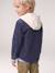 Hooded shirt for boys deep blue - vertbaudet enfant 