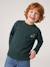 Long-sleeved T-shirt for boys fir green+ocean blue+ochre - vertbaudet enfant 
