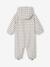 Water-Repellent Pramsuit with Hood, Lined in Polar Fleece, for Babies night blue+sage green+sandy beige - vertbaudet enfant 