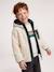 Reversible hooded jacket for boys fir green+grey blue - vertbaudet enfant 