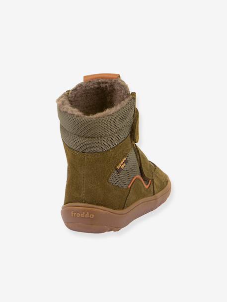 Barefoot TEX WINTER FRODDO children's winter boots black+bordeaux red+night blue+olive+slate grey - vertbaudet enfant 