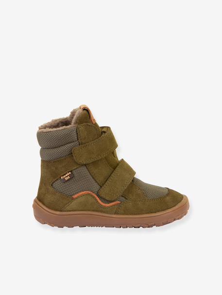 Barefoot TEX WINTER FRODDO children's winter boots black+bordeaux red+night blue+olive+slate grey - vertbaudet enfant 
