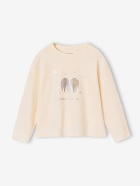 T-shirt manches longues enfant fille - vertbaudet enfant