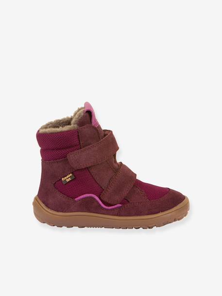 Bottes d'hiver pieds nus enfants BAREFOOT TEX WINTER Froddo bleu nuit+bordeaux+gris ardoise+noir+olive - vertbaudet enfant 