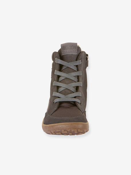 Barefoot boots for girls BAREFOOT TEX WOOL GROW Froddo slate grey - vertbaudet enfant 