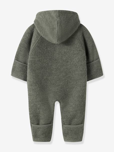 Combinaison d’hiver bébé en laine mérinos avec doublure jersey name it lichen - vertbaudet enfant 