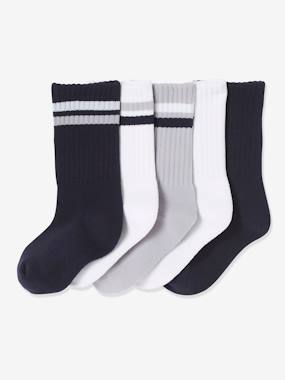 Boys-Pack of 5 pairs of Sports Socks for Boys