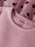 Dress in mixed materials, polka dot tulle skirt Name It for girls mauve - vertbaudet enfant 