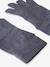 Gants garçon en mélange de laine mérinos name it bleu grisé+gris chiné - vertbaudet enfant 