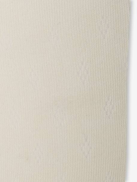Pack of 2 tights for baby girls ecru - vertbaudet enfant 