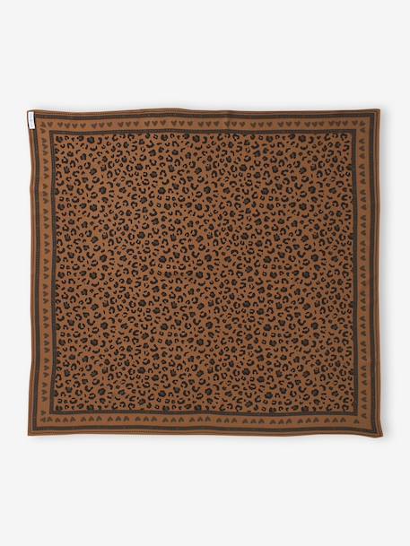 Foulard léopard solidaire beige - vertbaudet enfant 