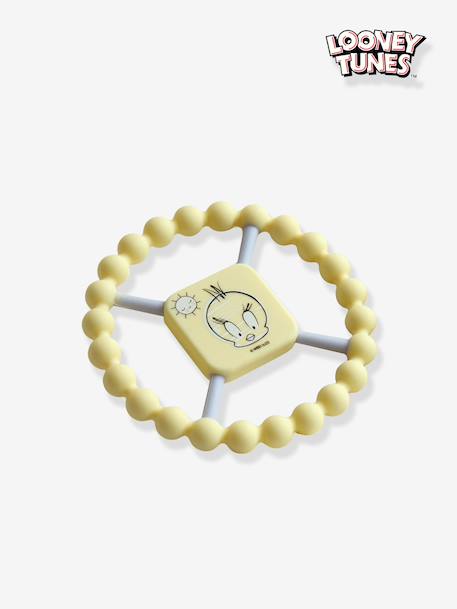 Tweety teething ring LOONEY TUNES pastel yellow - vertbaudet enfant 